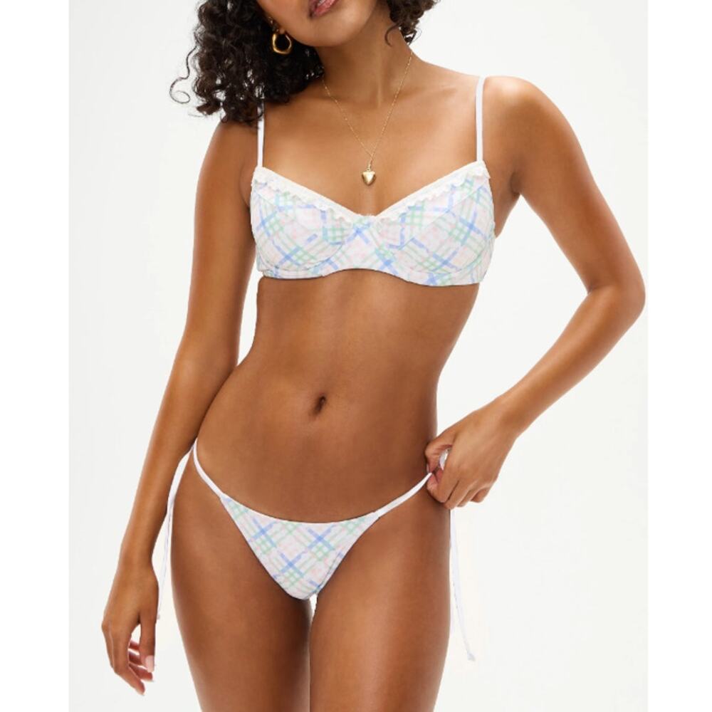 Frankies Bikinis Women's Cottage Meadow Divine Skimpy Bikini Bottom Size XXL